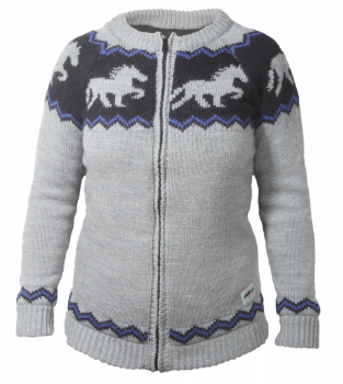 Karlslund Wollsweater mit Pferd