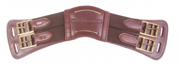 Karlslund Anatomisch geformter Ledergurt